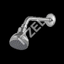 Overhead Shower - Stainless Steel 12 Inch Arm, 8 Inch Diameter, Chrome Finish | High Pressure, Rust Resistant, Water Saving