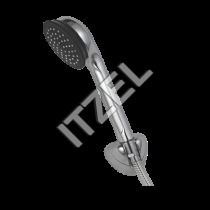 Telephonic Showers - ABS Plastic & Metal, 15x10x5 cm, Chrome Finish | Flexible 1.5m Tube, Special Hook, Water Saving, Easy Installation