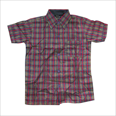 School Check Shirt