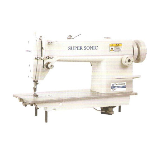 High Speed Lock Stitch Sewing Machine - Metal, Standard Size, Off-White | Automatic Lubrication, Quiet Operation, Durable