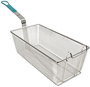 FRYER BASKET OPEN HOOK S.S 304 GRADE MESH
