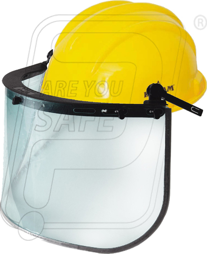 Face Shield With Helmet