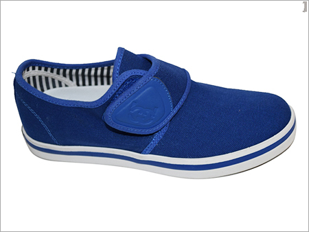 Blue Canvas Shoes