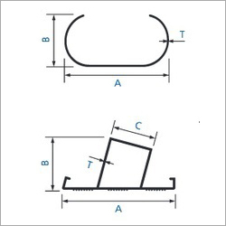 Aluminum Ladder Step Section