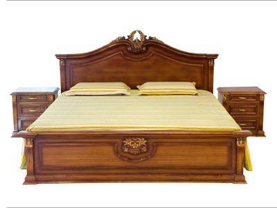 Design Wooden Double Bed