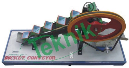 Working Model of Bucket Conveyor By MICRO TEKNIK