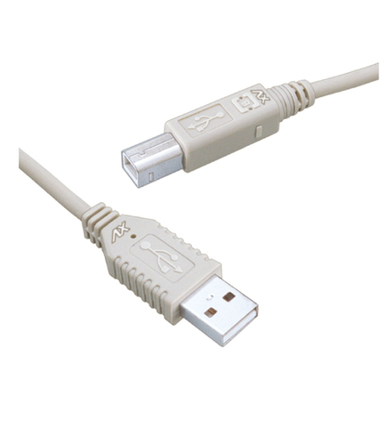 USB 'A' Male - USB 'B' Male Cord