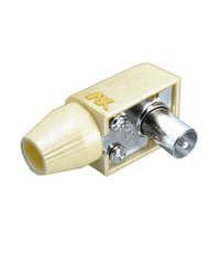 Rf Plug Box Type (heavy Duty) - Pvc Material, Multi-megahertz Compatible | Quick & Tight Connection, Ideal For All Coaxial Cable Types