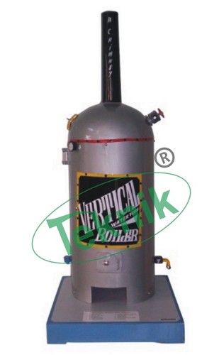 Model of Vertical Water Tube Boiler