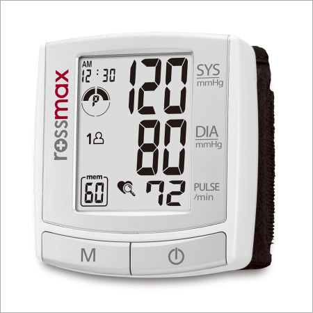 Deluxe Automatic Wrist Blood Pressure Monitor