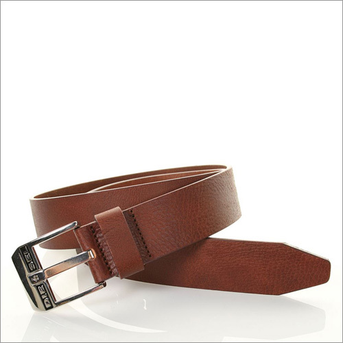 ब्राउन चमड़े की बेल्ट