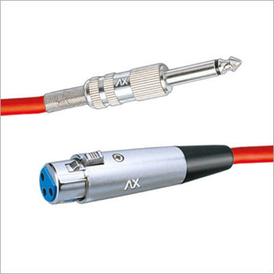 P- 38 Mono Plug To 3 Pin Ext XLR Cord