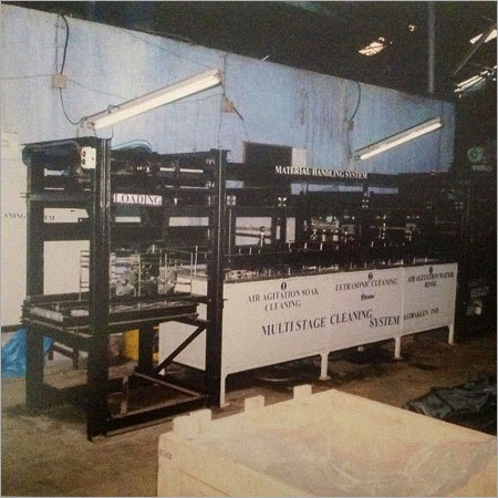 Multi Stage Ultrasonic Cleaning Machine