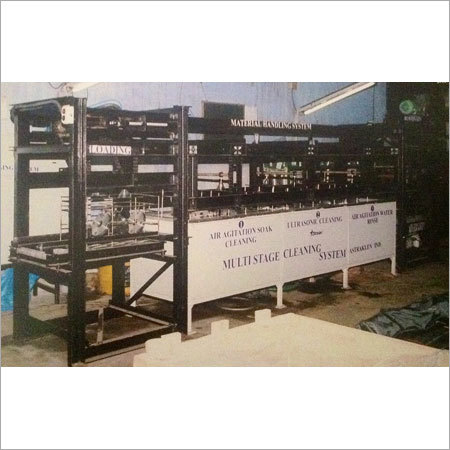 Multi Stage Ultrasonic Cleaning System