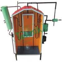 Model Of Valox Boiler - Wooden And Metallic Non-working Educational Model, 50 X 20 X 75 Cm | Features Air Compressor, Feed Pump, Economiser, Steam Outlet