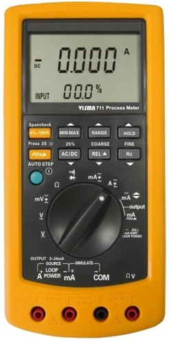 Process Meter VISMA 711 (Loop Calibrator + DMM )