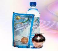 Packed Ganga jal