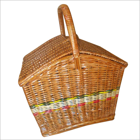 Laundry Cane Basket