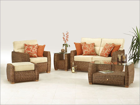 Exclusive Cane Sofa Set