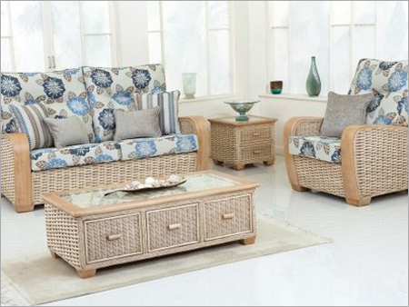 Rattan Cane Sofa Set