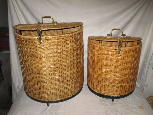 HALF ROUND LAUNDRY BASKET