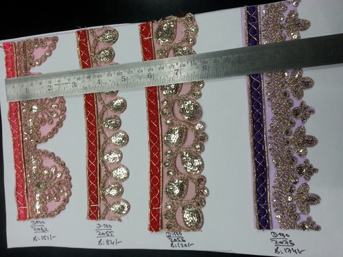 Embroidered Net Lace