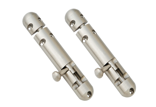 Brass Half Round Tower Bolts