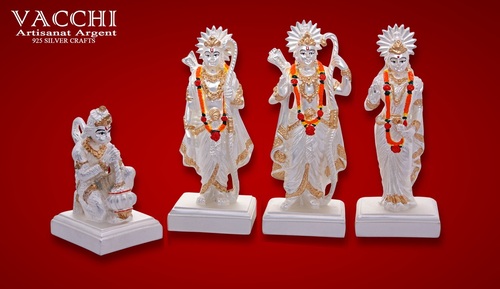 Silver Plated Ram Darbar