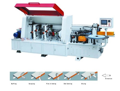 High profile high performance fully automatic edge banding machine