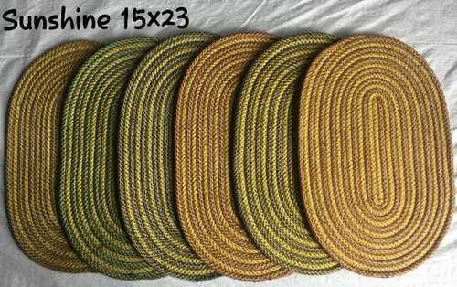 Oval Cotton Braided Rugs