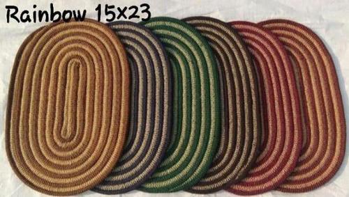 Multicolour Cotton Braided Rugs