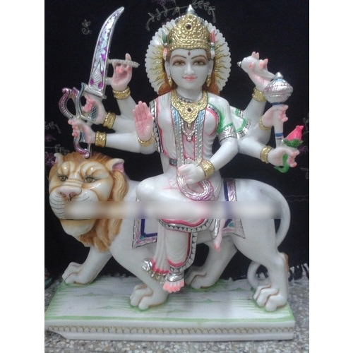 Marble Durga Mata Idol