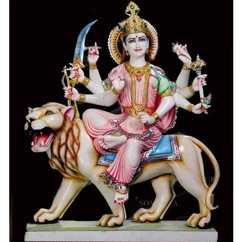 Marble Durga Statue Manufacture - Feature: Eco-Friendly