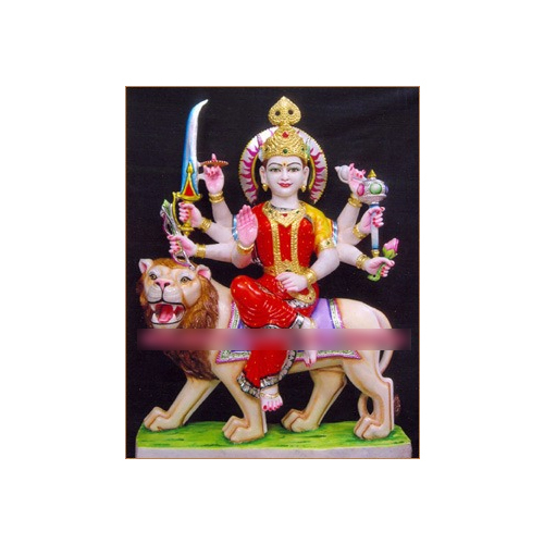 Marble Durga Statue Exporter - Feature: Easy To Clean