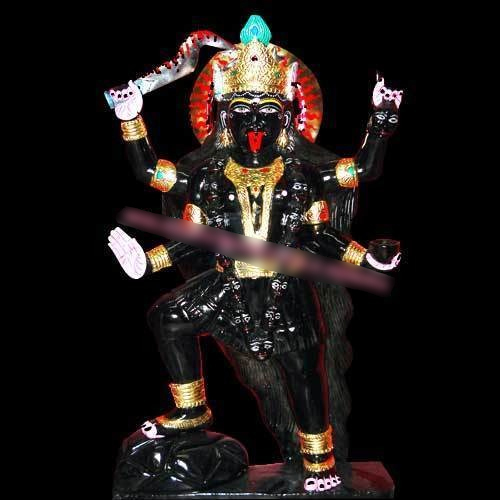 Marble Mahakali Statue