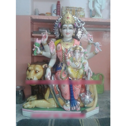 Marble Chauth Mata Moorti