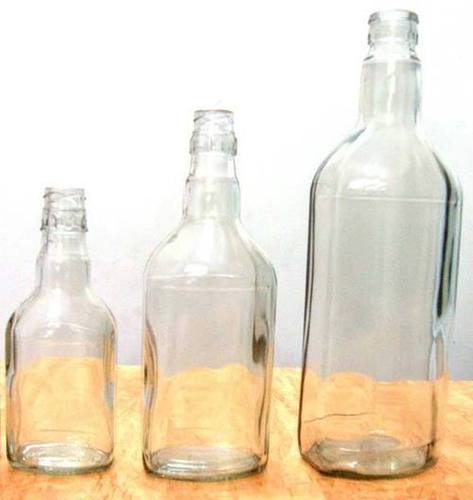 Transparent Wine Glass Bottle