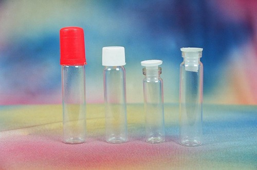 Transparent Tube Glass Bottle Essential Oil & Perfume