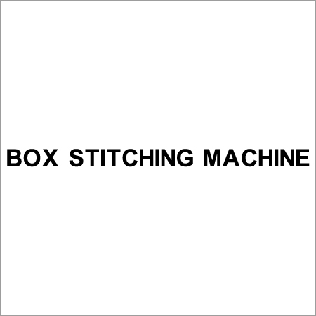 Box Stitching Machine