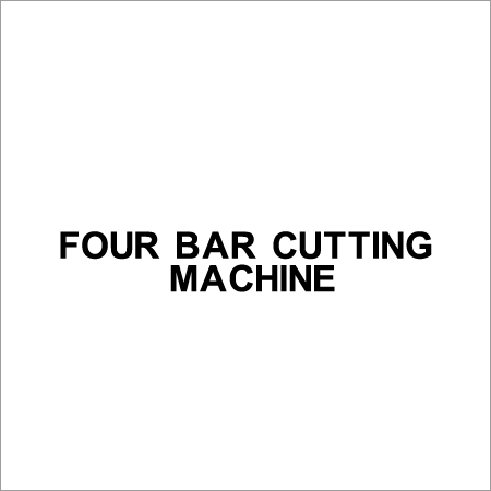 Four Bar Rotary Cutting Machine