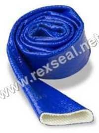 Cool Blue Sleeves - Glass Fiber, 1-4 Inch I.D x 6-20 M Length | Braided Insulation, Excellent Temperature Regulation, Water & Oil Resistant