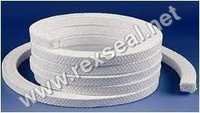 Ptfe Fiber Packing - 100% Virgin Ptfe Yarn, Height 50.8-304.8 Mm, White | Flame Retardant, Chemical Inertness, Self Lubricating