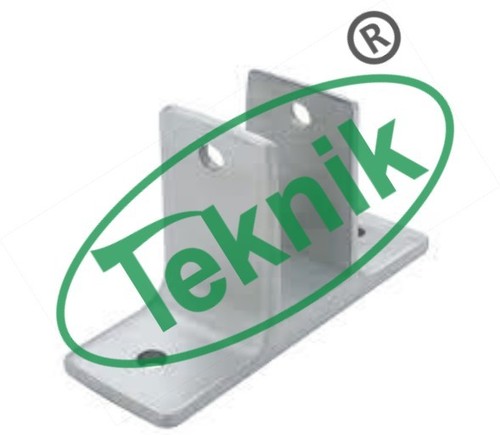 White Colored Wall Brackets - Material: Mild Steel