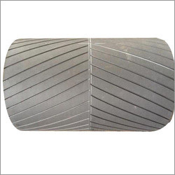 Conveyor Pulley with Herringbone Groove