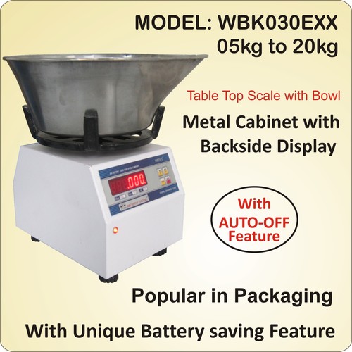 Table Top Scale Load: 1-10  Kilograms (Kg)
