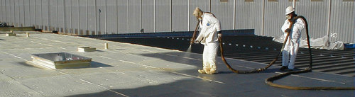 PUF Roof Spray