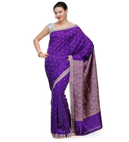 Silk sarees with zari work