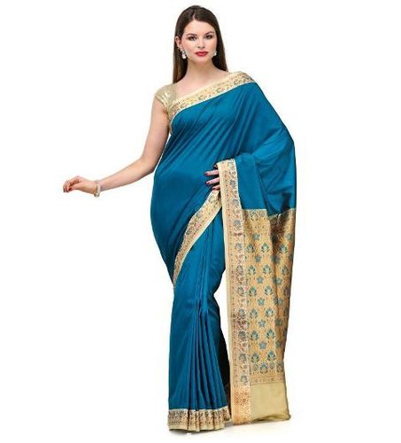 Silk sarees with zari work