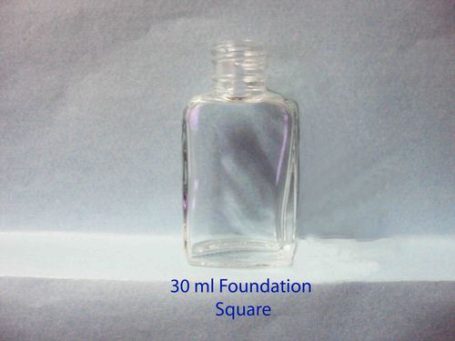 Transparent Nail Polish Remover Bottle