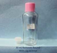 Round Glass Bottle Nail Remover